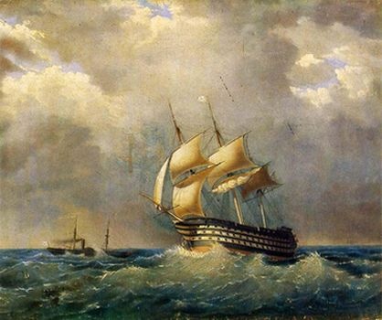 Иллюстрация к книге — Великие сражения русского парусного флота [i_105.jpg]