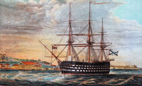 Иллюстрация к книге — Великие сражения русского парусного флота [i_119.jpg]