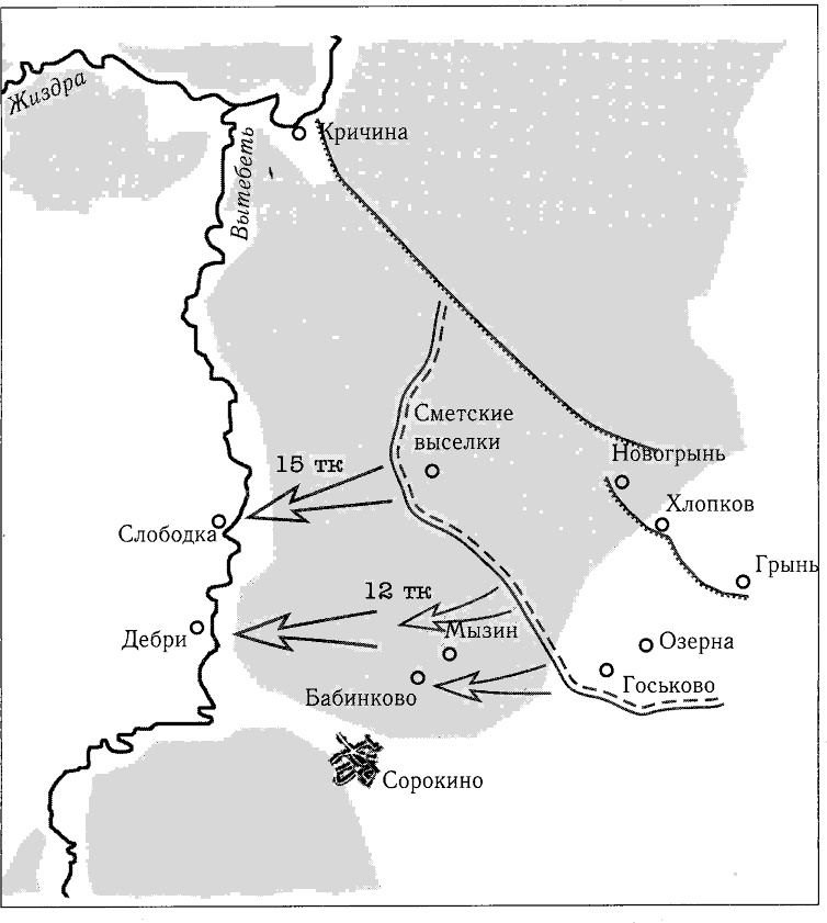 Иллюстрация к книге — Танки ведет Рыбалко. Боевой путь 3-й Гвардейской танковой армии [sch004.jpg]