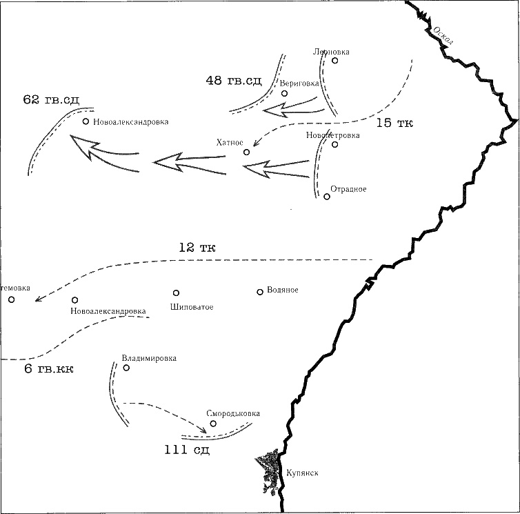 Иллюстрация к книге — Танки ведет Рыбалко. Боевой путь 3-й Гвардейской танковой армии [sch022.jpg]