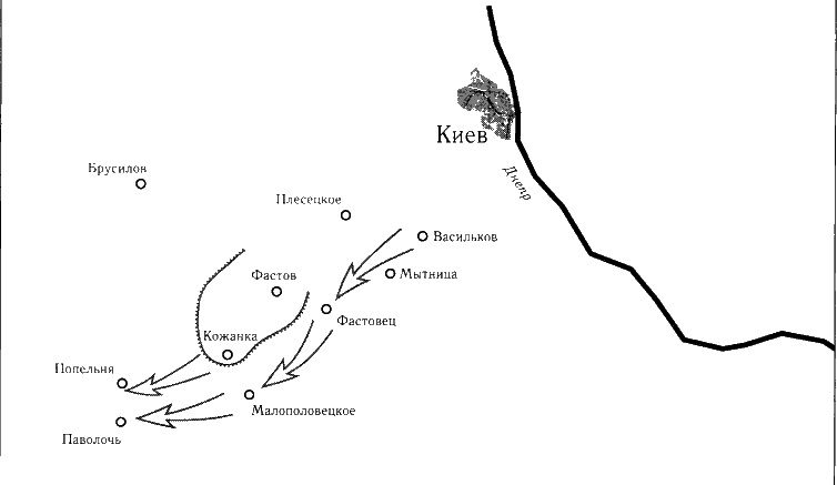 Иллюстрация к книге — Танки ведет Рыбалко. Боевой путь 3-й Гвардейской танковой армии [sch069.jpg]