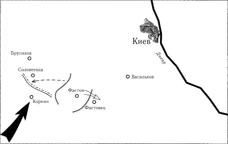 Иллюстрация к книге — Танки ведет Рыбалко. Боевой путь 3-й Гвардейской танковой армии [sch072.jpg]
