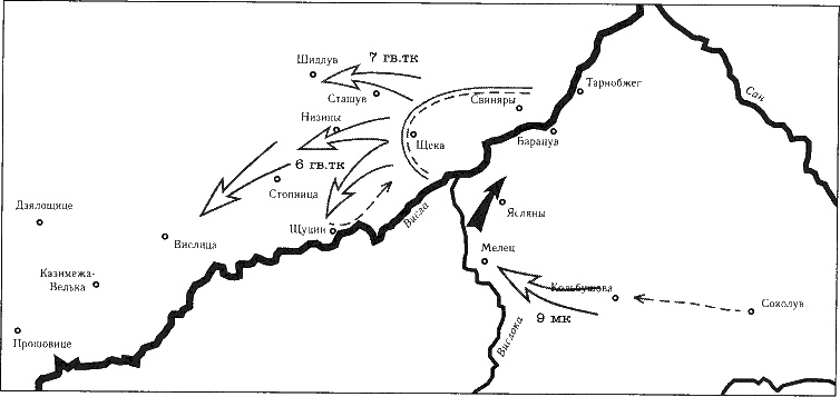 Иллюстрация к книге — Танки ведет Рыбалко. Боевой путь 3-й Гвардейской танковой армии [sch106.jpg]
