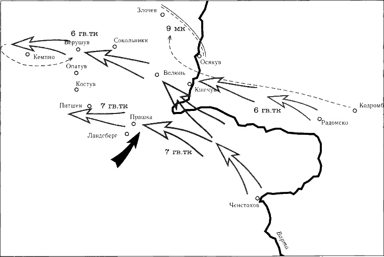 Иллюстрация к книге — Танки ведет Рыбалко. Боевой путь 3-й Гвардейской танковой армии [sch120.jpg]