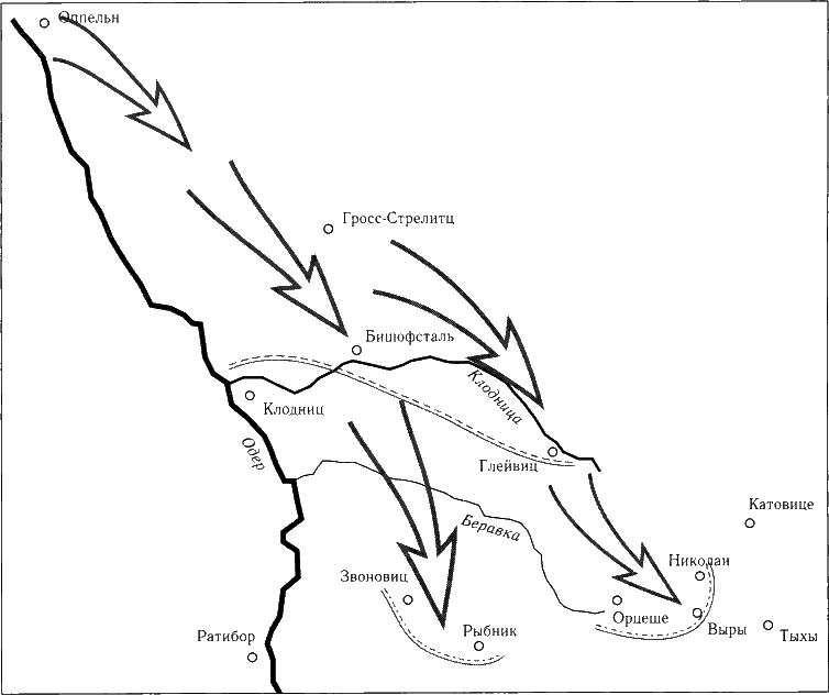 Иллюстрация к книге — Танки ведет Рыбалко. Боевой путь 3-й Гвардейской танковой армии [sch123.jpg]
