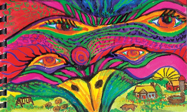 Иллюстрация к книге — Рисуйте свободно! Найти себя с помощью художественного дневника [i_043.jpg]