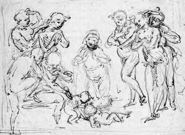 Иллюстрация к книге — Впереди веков. Историческая повесть из жизни Леонардо да Винчи [i_035.jpg]