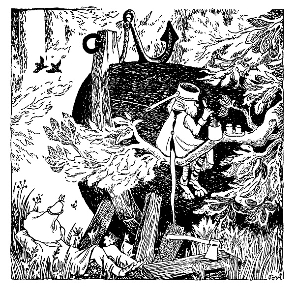 Иллюстрация к книге — Мемуары Муми-папы [i_018.jpg]