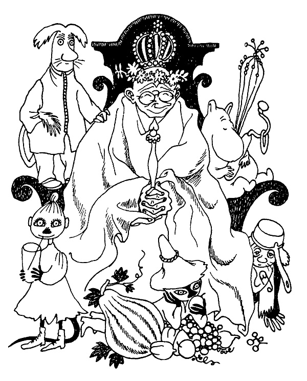 Иллюстрация к книге — Мемуары Муми-папы [i_039.jpg]