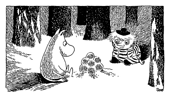 Иллюстрация к книге — Зима Муми-тролля [i_010.jpg]