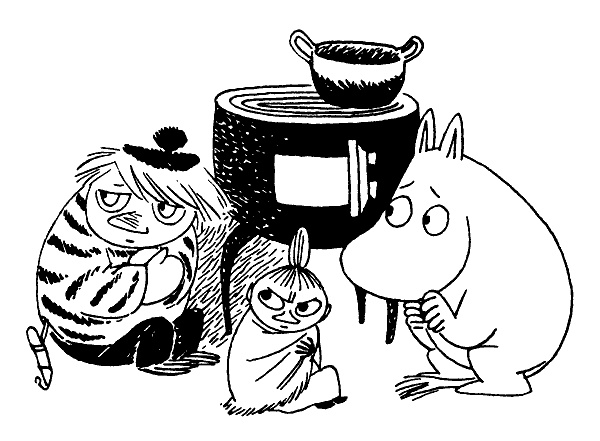 Иллюстрация к книге — Зима Муми-тролля [i_020.jpg]