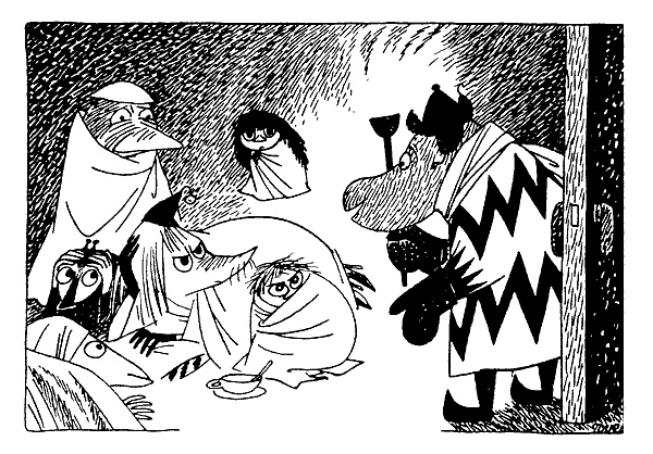 Иллюстрация к книге — Зима Муми-тролля [i_043.jpg]