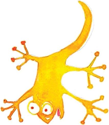 Иллюстрация к книге — Ящерица в твоей голове. Забавные комиксы, которые помогут лучше понять себя и всех вокруг [i_003.jpg]