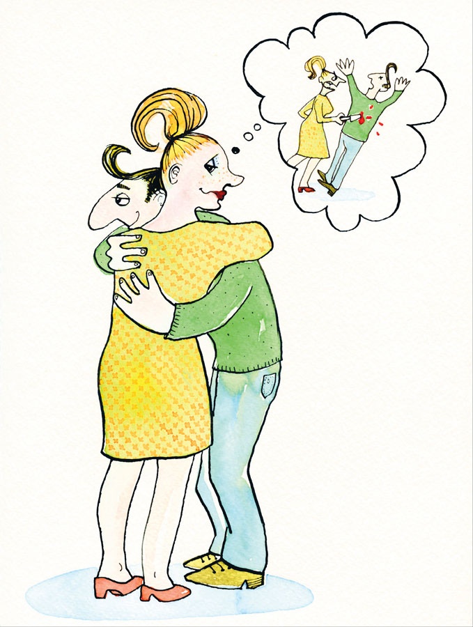 Иллюстрация к книге — Ящерица в твоей голове. Забавные комиксы, которые помогут лучше понять себя и всех вокруг [i_032.jpg]