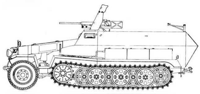 Иллюстрация к книге — Бронетранспортеры Вермахта [img_70.jpg]