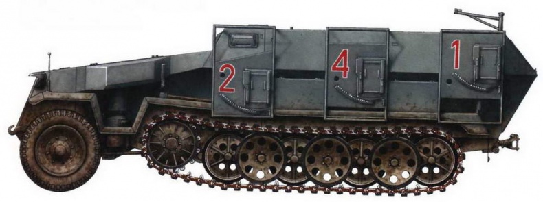 Иллюстрация к книге — Бронетранспортеры Вермахта [img_88.jpg]