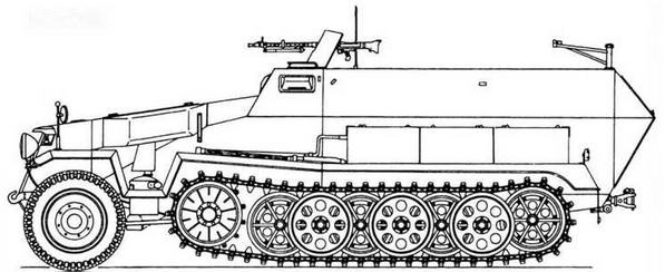 Иллюстрация к книге — Американские бронетранспортеры Второй мировой войны [img_36.jpg]