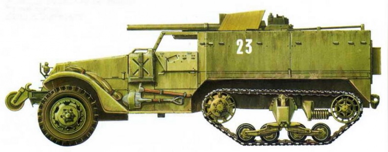 Иллюстрация к книге — Американские бронетранспортеры Второй мировой войны [img_75.jpg]