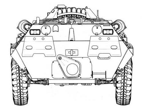 Иллюстрация к книге — Отечественные колесные бронетранспортеры БТР-60, БТР-70, БТР-80 [img_106.jpg]