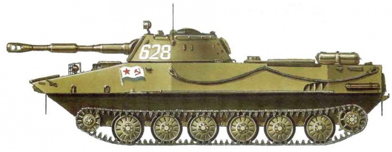 Иллюстрация к книге — Плавающий танк ПТ-76 [img_154.jpg]