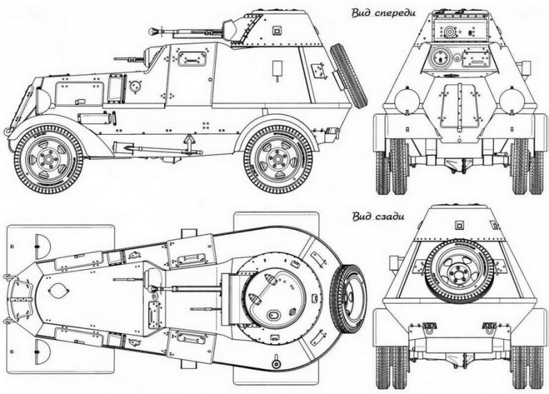 Иллюстрация к книге — Бронеавтомобили Красной Армии, 1918–1945 [img_97.jpg]