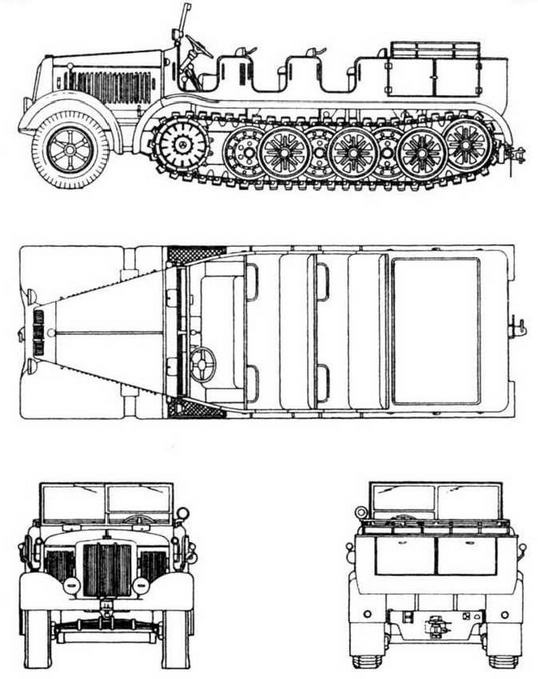 Иллюстрация к книге — Бронетанковая техника третьего рейха [img_197.jpg]