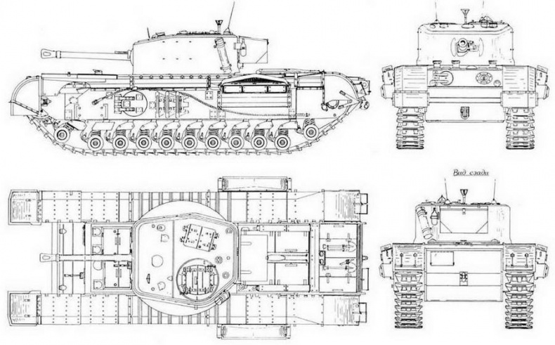 Иллюстрация к книге — Пехотный танк «Черчилль» [img_33.jpg]