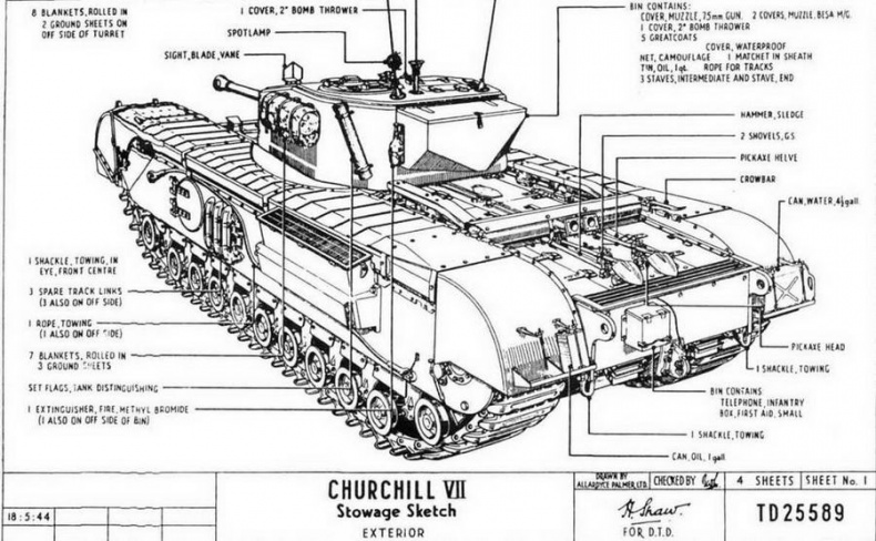 Иллюстрация к книге — Пехотный танк «Черчилль» [img_44.jpg]