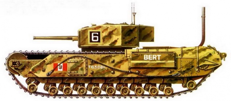 Иллюстрация к книге — Пехотный танк «Черчилль» [img_67.jpg]
