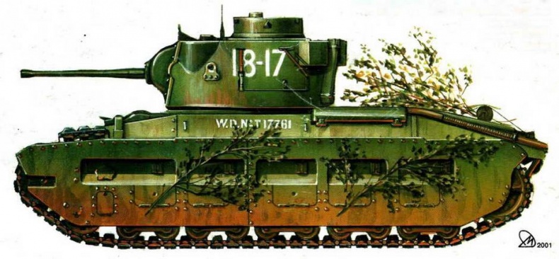 Иллюстрация к книге — Пехотный танк «Матильда» [img_70.jpg]