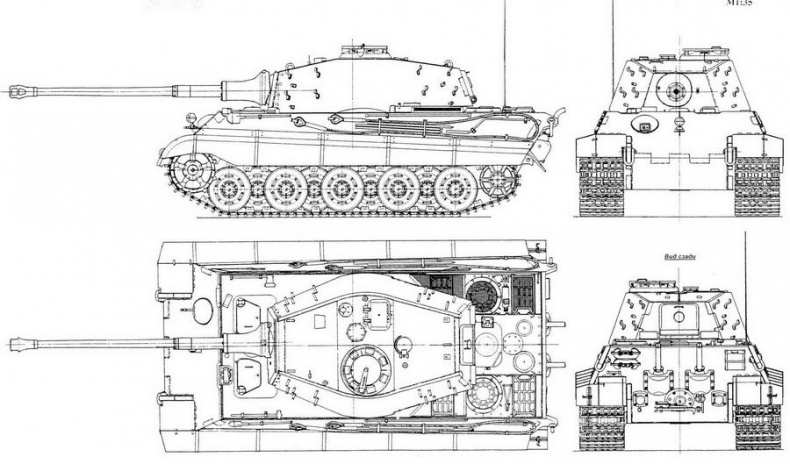 Иллюстрация к книге — Тяжелый танк «Королевский тигр» [img_32.jpg]