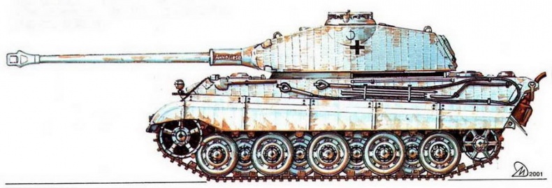 Иллюстрация к книге — Тяжелый танк «Королевский тигр» [img_70.jpg]