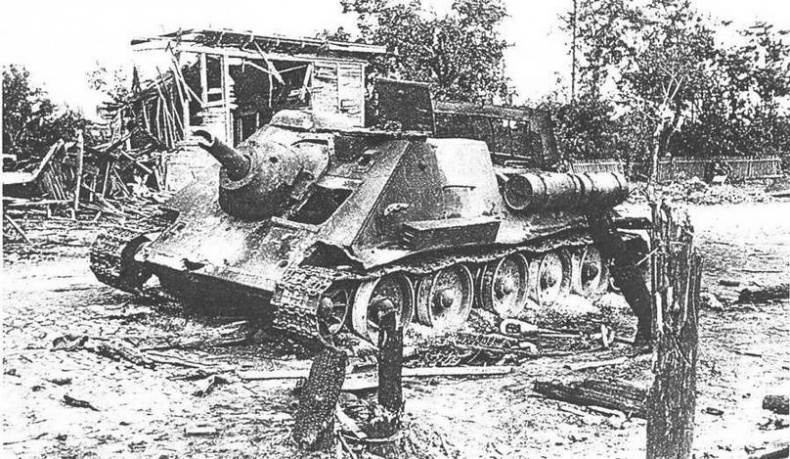 Иллюстрация к книге — Самоходные установки на базе танка Т-34 [img_40.jpg]