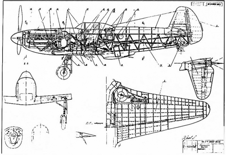 Иллюстрация к книге — Як-3. Истребитель «Победа» [i_097.jpg]