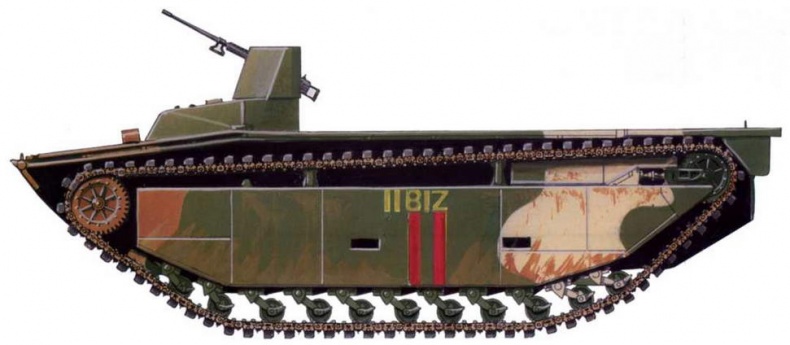 Иллюстрация к книге — Американские «аллигаторы». Гусеничные десантные машины LVT [img_73.jpg]
