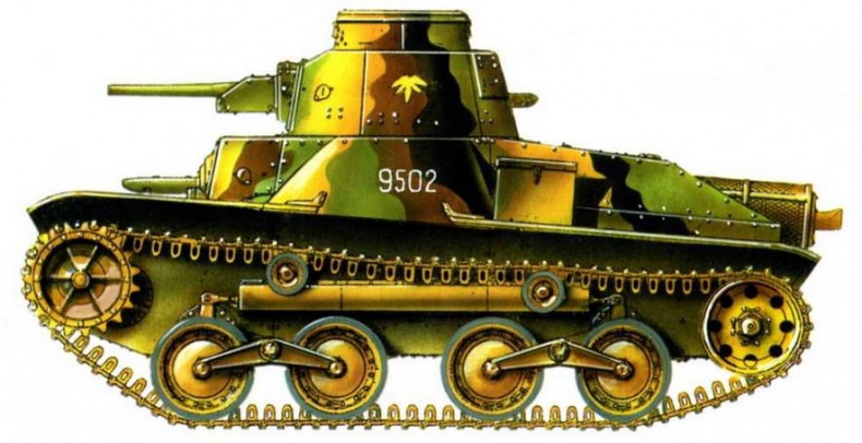 Иллюстрация к книге — Легкий танк «Ха-го» [img_58.jpg]
