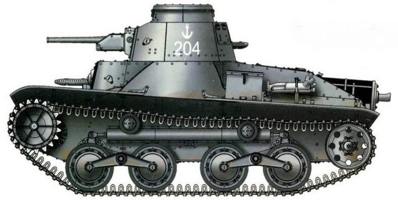 Иллюстрация к книге — Легкий танк «Ха-го» [img_63.jpg]