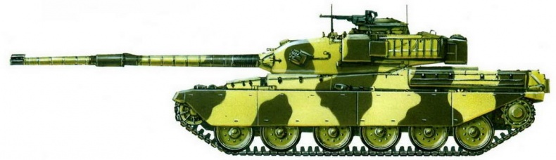 Иллюстрация к книге — Основные боевые танки «Чифтен» и «Виккерс» [img_61.jpg]