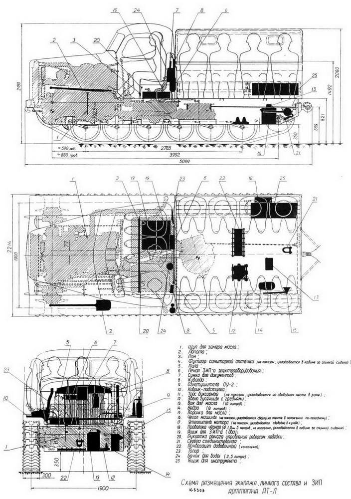 Иллюстрация к книге — Артиллерийские тягачи Советской Армии [img_20.jpg]