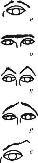 Иллюстрация к книге — Как читать человека. Черты лица, жесты, позы, мимика [i_072.jpg]