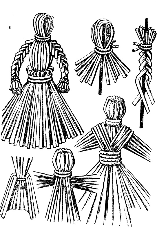 Иллюстрация к книге — Плетение: береста, соломка, тростник, лоза и другие материалы [i_037.jpg]