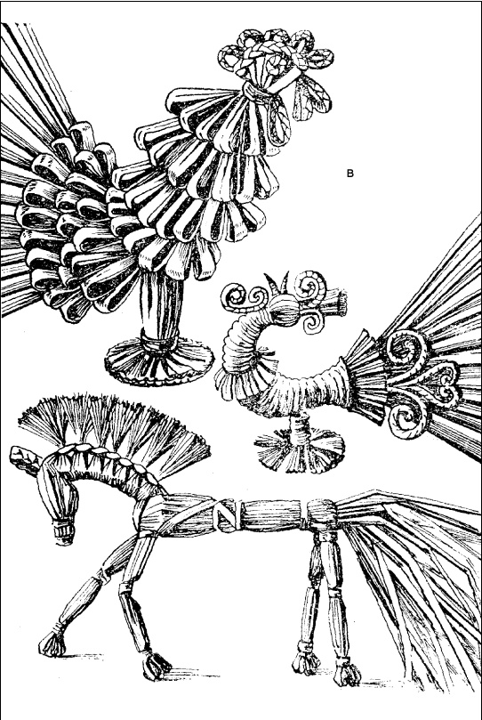 Иллюстрация к книге — Плетение: береста, соломка, тростник, лоза и другие материалы [i_041.jpg]