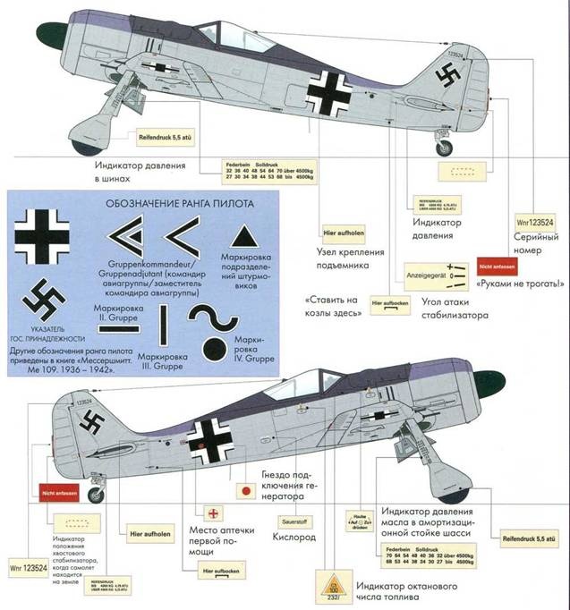 Иллюстрация к книге — Фокке-Вульф Fw 190, 1936-1945 [pic_132.jpg]