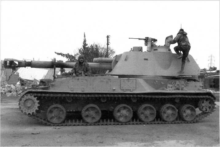 Иллюстрация к книге — Самоходные артиллерийские установки «Акация», «Тюльпан» и «Гиацинт» [i_064.jpg]