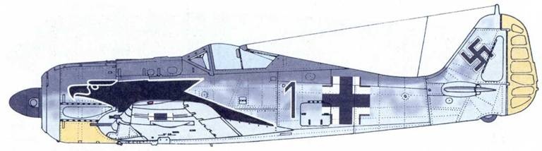 Иллюстрация к книге — Истребитель Focke – Wulf FW 190 [pic_44.jpg]