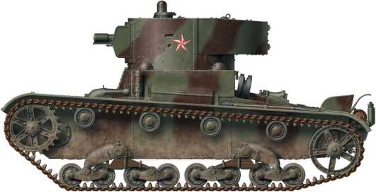 Иллюстрация к книге — Т-26. Тяжёлая судьба лёгкого танка [i_199.jpg]