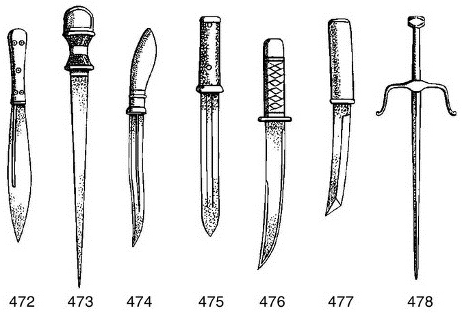 Иллюстрация к книге — Малая энциклопедия холодного оружия [i_155.jpg]
