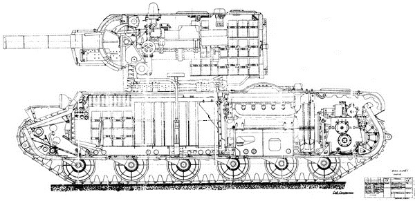 Иллюстрация к книге — Тяжёлый танк КВ-2 [i_039.jpg]