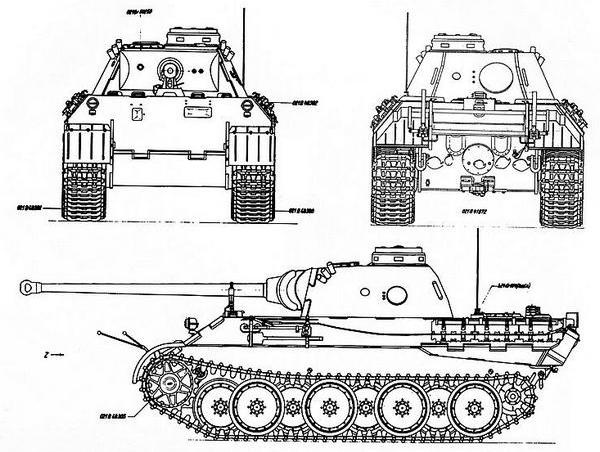 Иллюстрация к книге — Тяжёлый танк «Пантера». Первая полная энциклопедия [i_034.jpg]