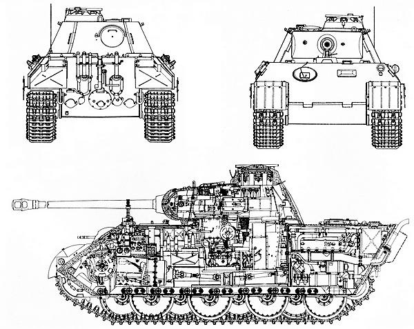 Иллюстрация к книге — Тяжёлый танк «Пантера». Первая полная энциклопедия [i_086.jpg]